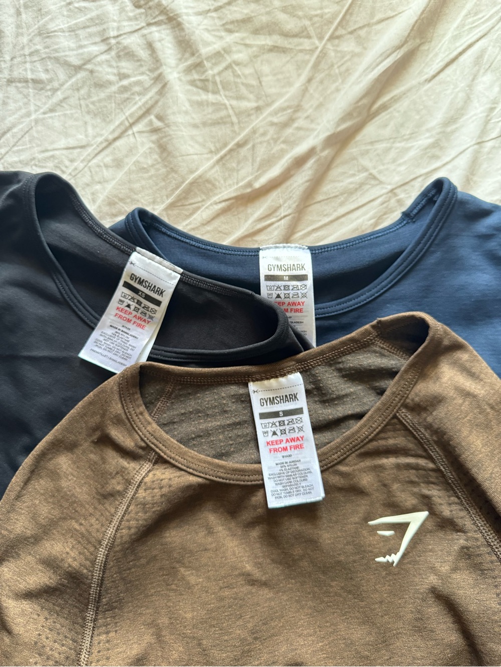 Gymshark long sleeve crop tops bundle! - Picture 3 of 4